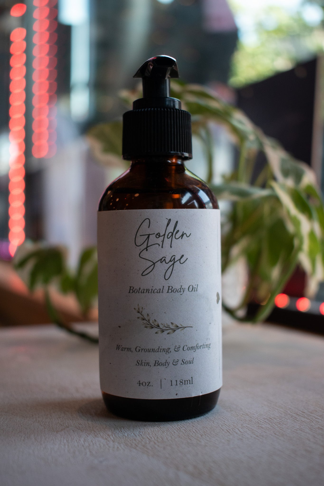 Golden Sage Botanical Body Oil