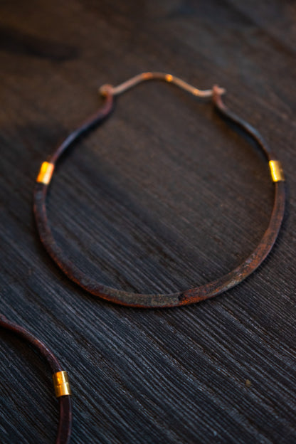 Burnt Halo Hoops