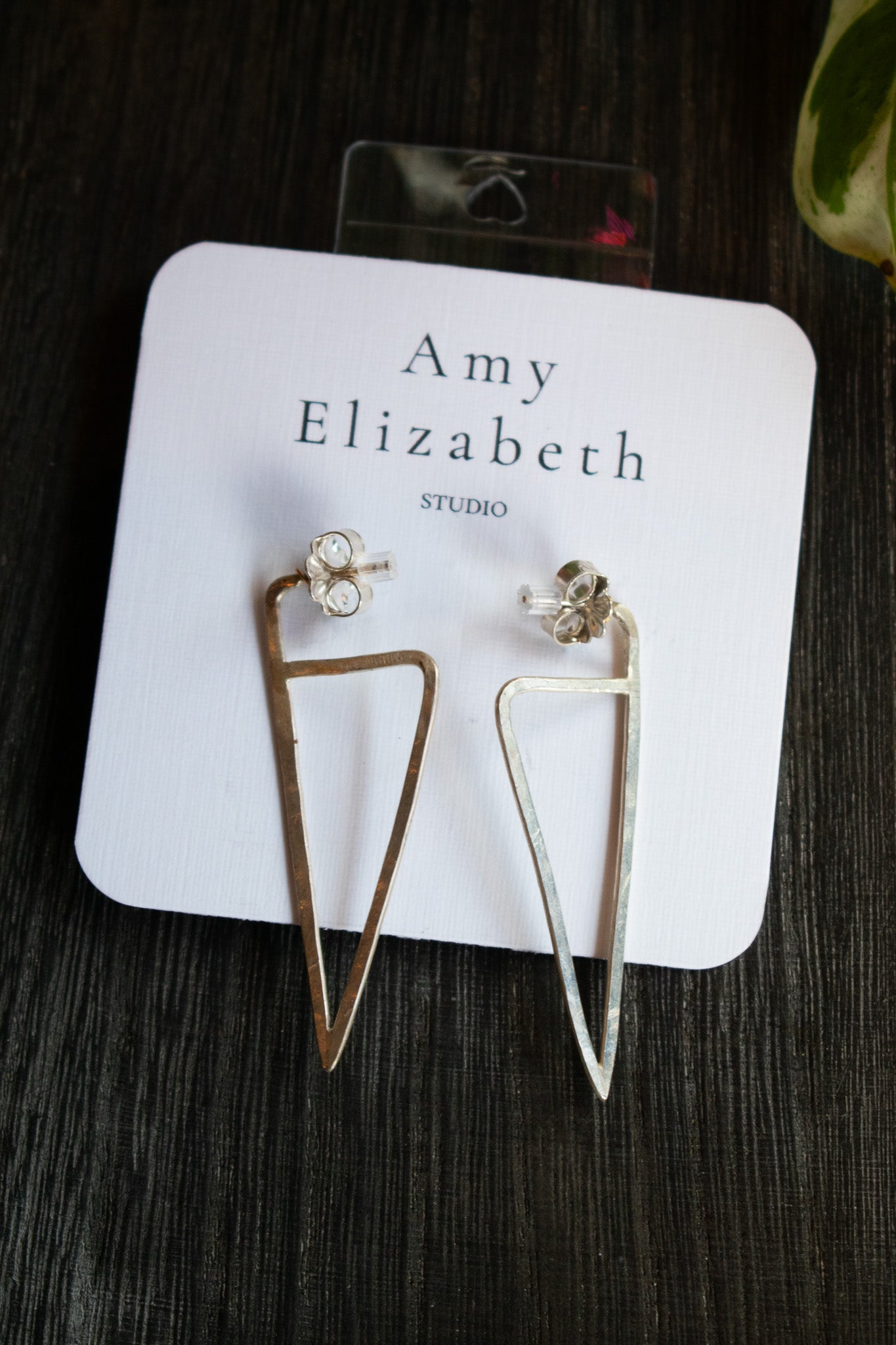 Sterling Fang Earrings