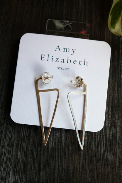 Sterling Fang Earrings