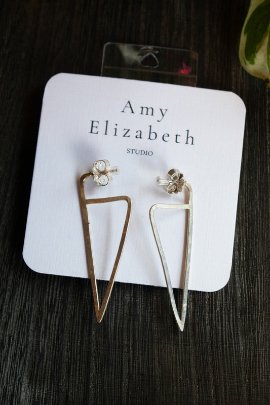 Sterling Fang Earrings