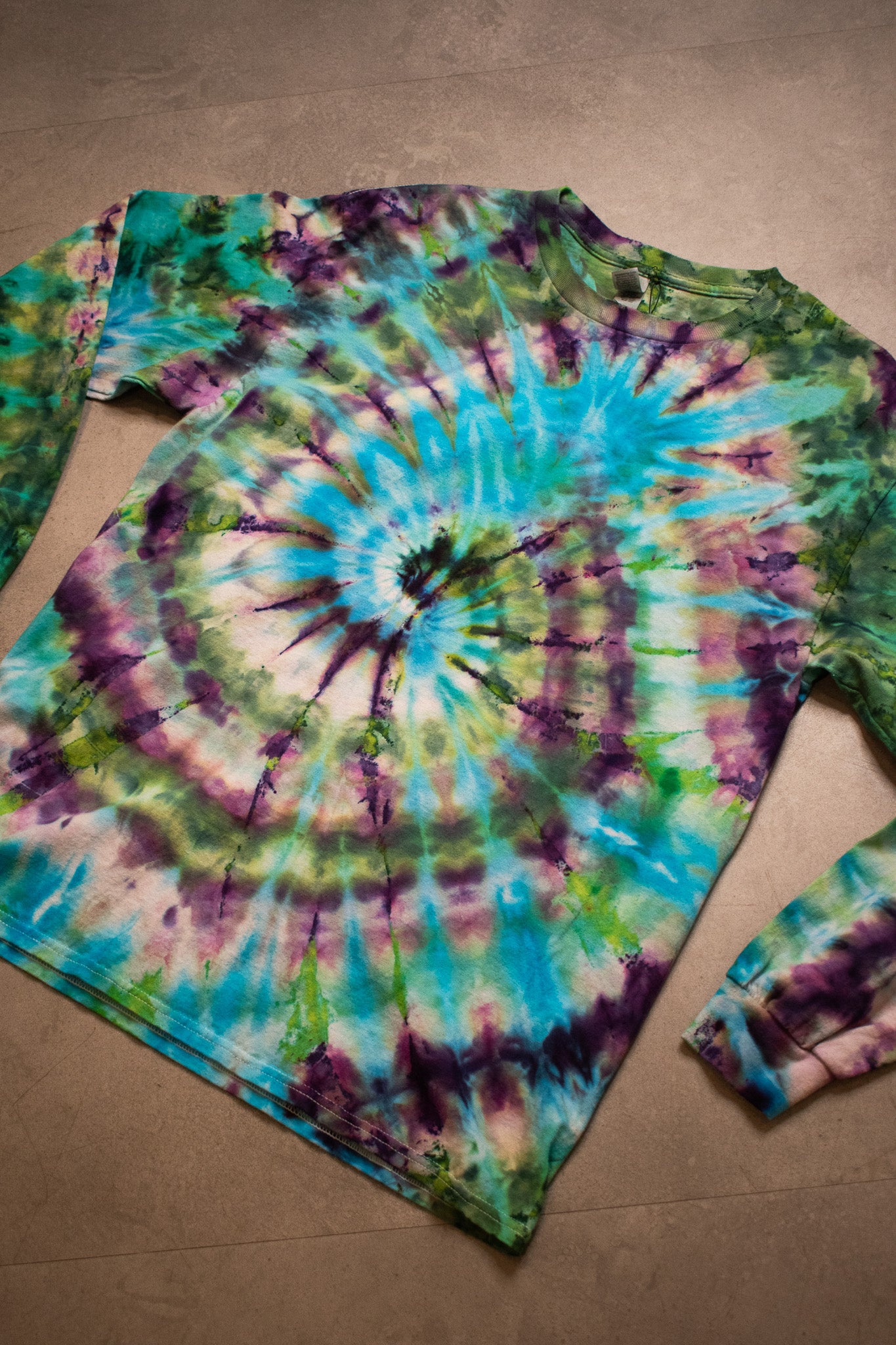Down To Mars Ice Dye Long Sleeve 001 | Large