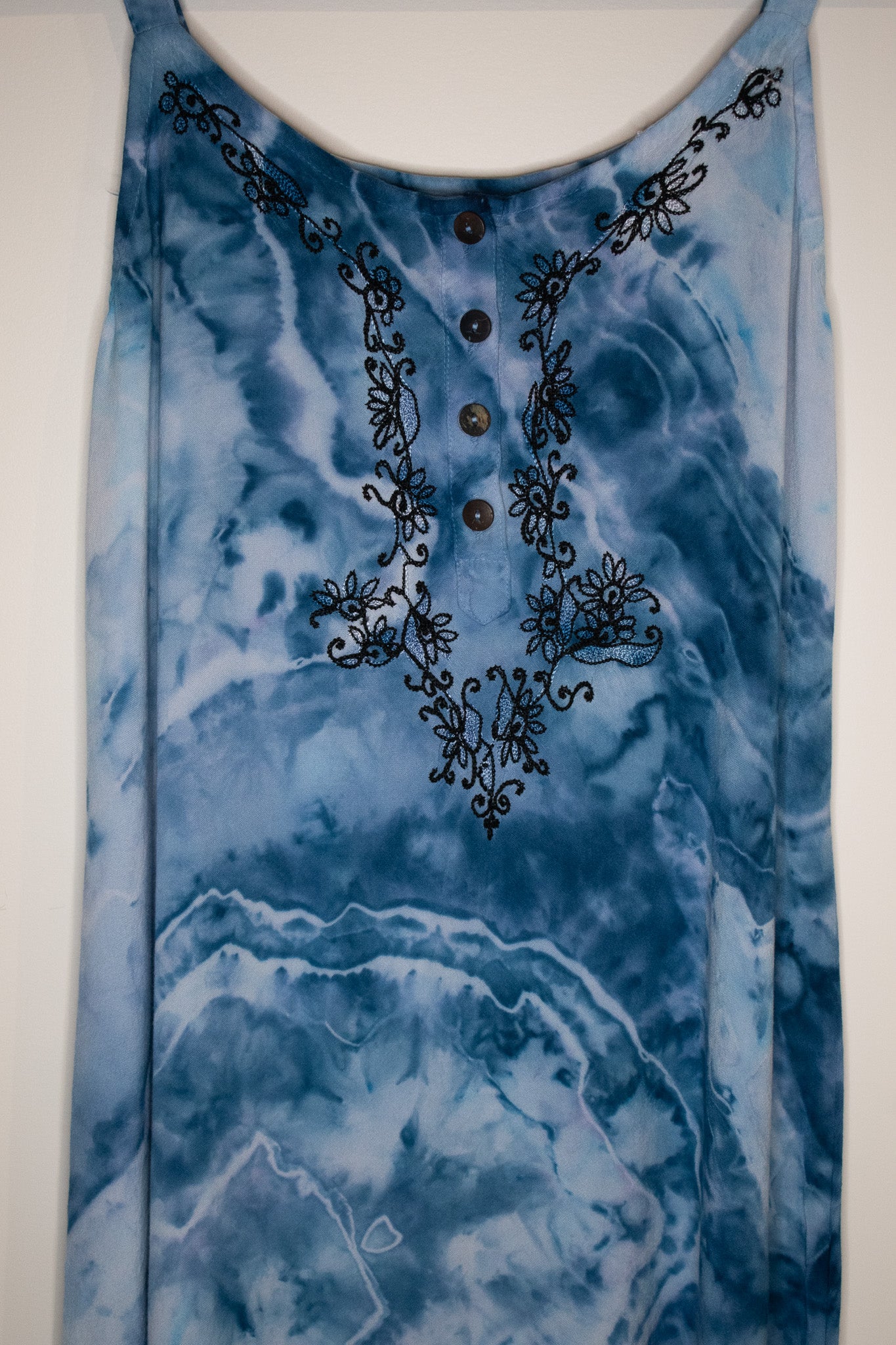 Down To Mars Ice dye Boho Dress | XL