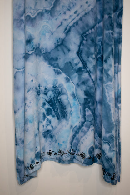 Down To Mars Ice dye Boho Dress | XL