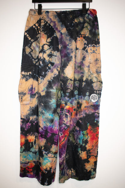 Down To Mars Reverse Dyed Cargos | Medium