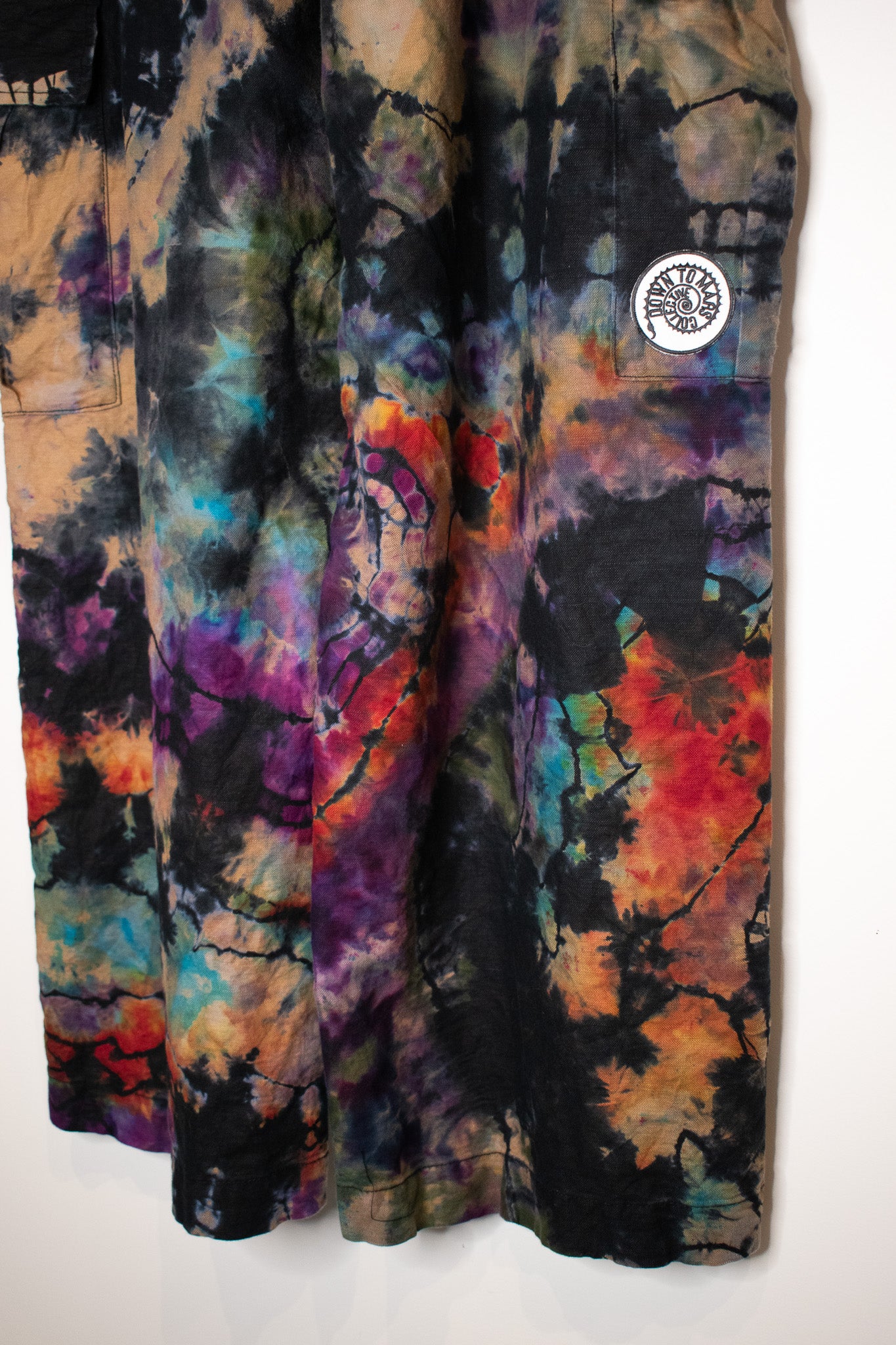 Down To Mars Reverse Dyed Cargos | Medium