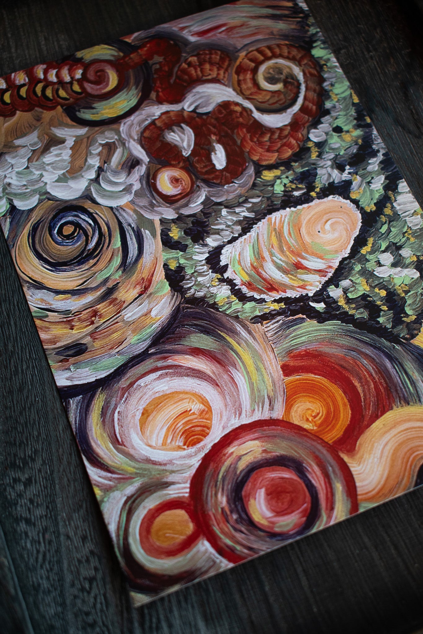 Divine Visions Post Card (5 X 7 in)