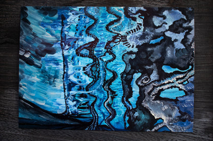 Currents of Time Post Card (5 X 7 in) (Copy)