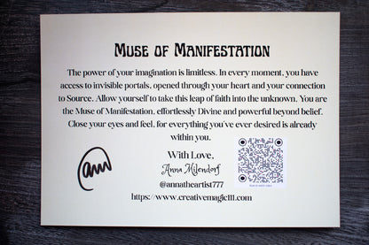 Muse of Manifestation Post Card (5 X 7 in)