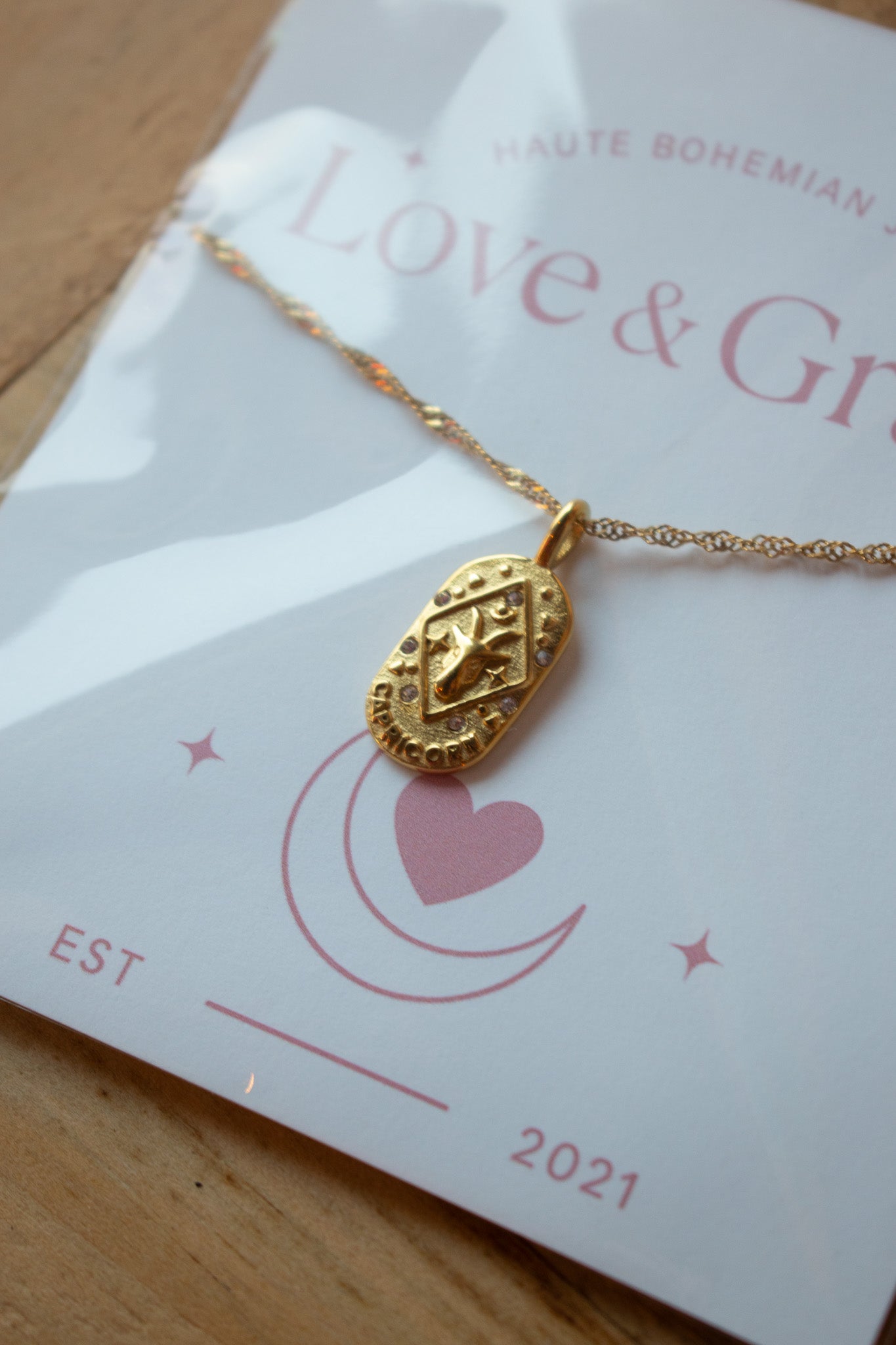 Love & Grace Zodiac Necklace