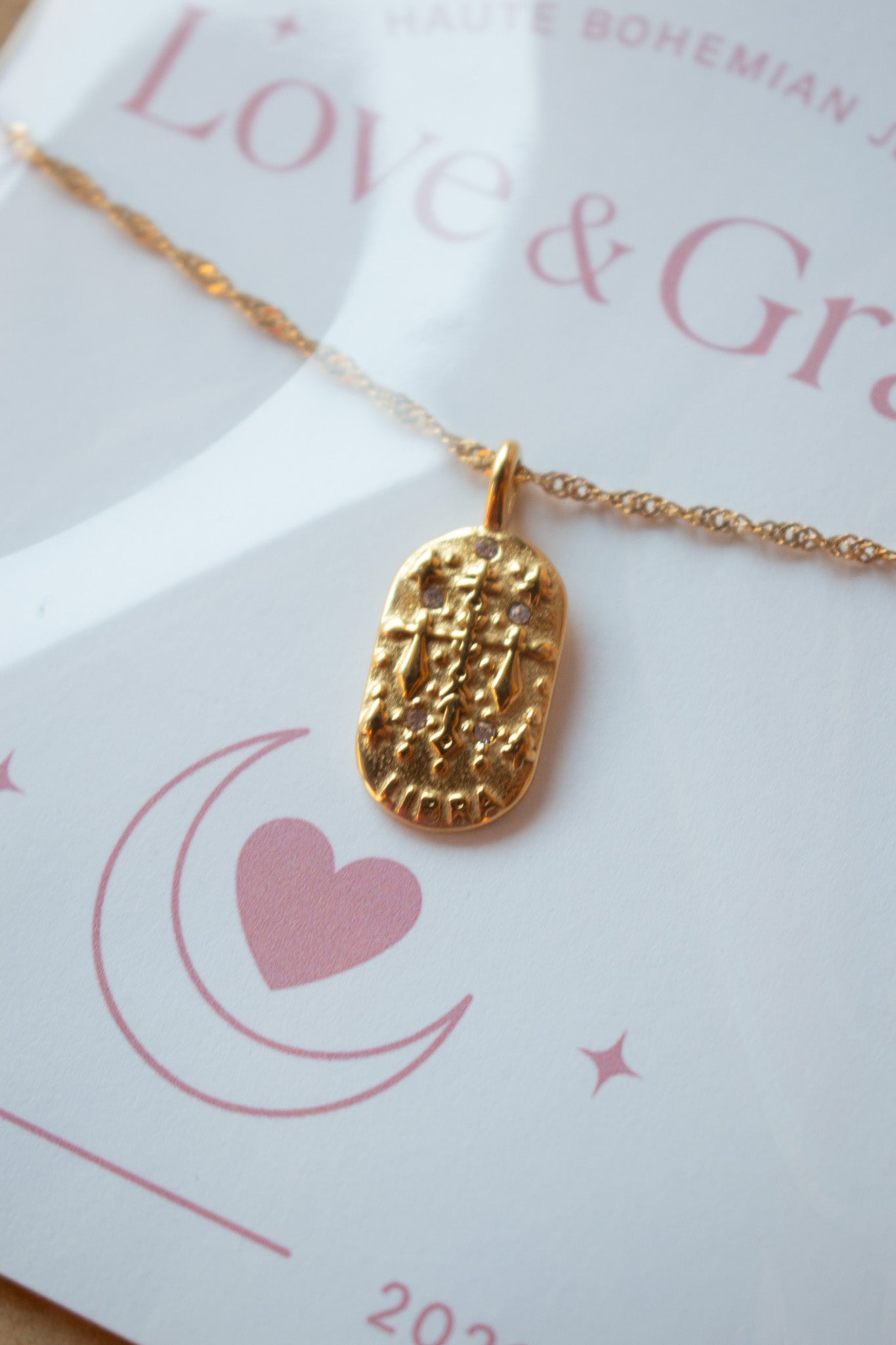 Love & Grace Zodiac Necklace