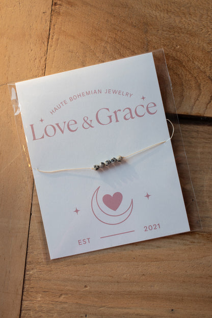 Love & Grace Crystal Necklace