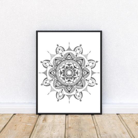 Flower of Abundance Print