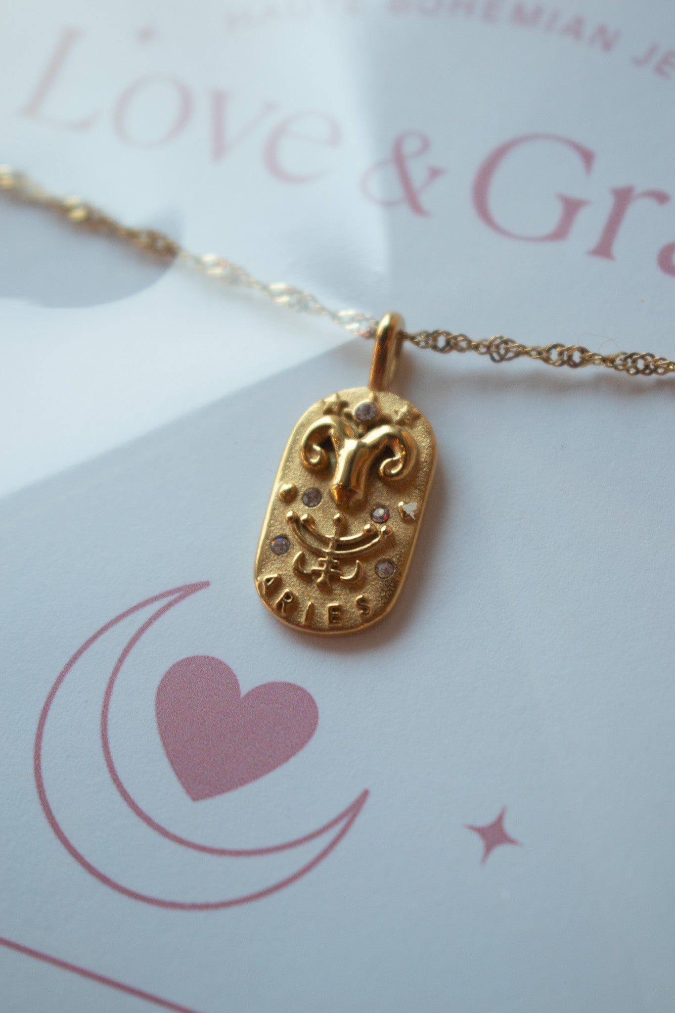 Love & Grace Zodiac Necklace