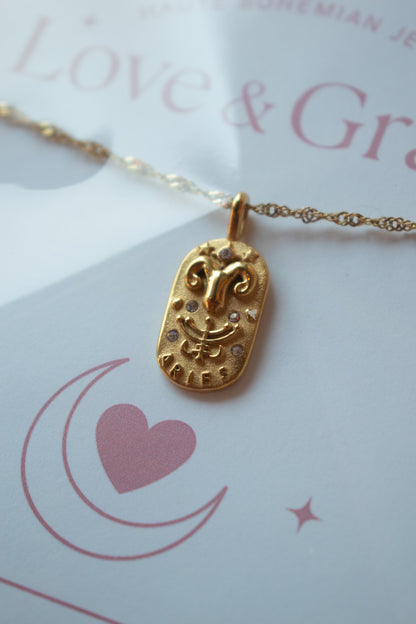 Love & Grace Zodiac Necklace