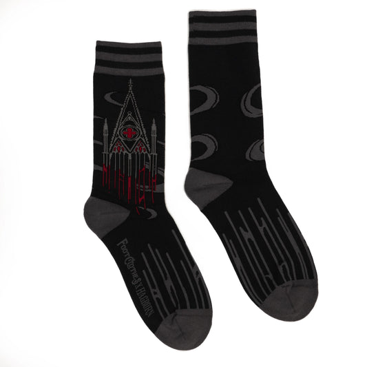 Foot Clothes | Blood Cathedral Crew Socks