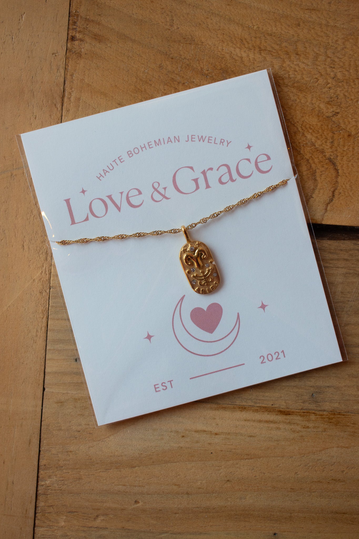 Love & Grace Zodiac Necklace