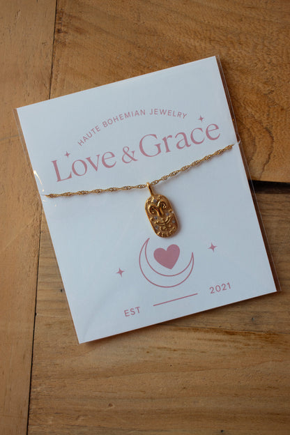 Love & Grace Zodiac Necklace