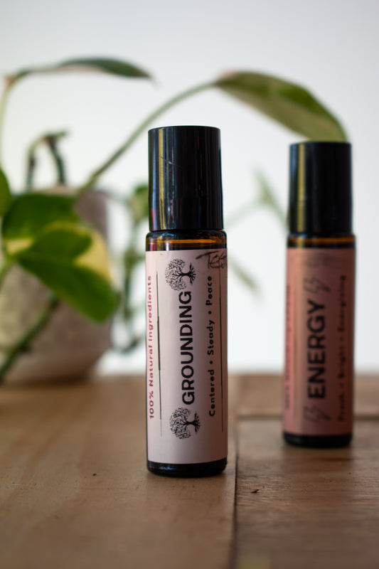 Grounding Botanical Oil Roller