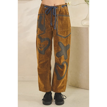 XO Vintage Tie Waist Pants