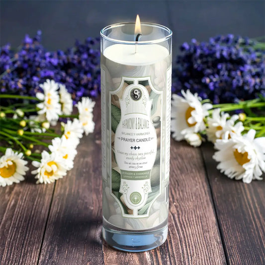 Harmony and Light Prayer Candle