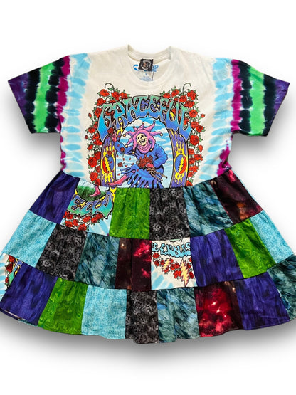 Grateful Jester Patches Dress | L