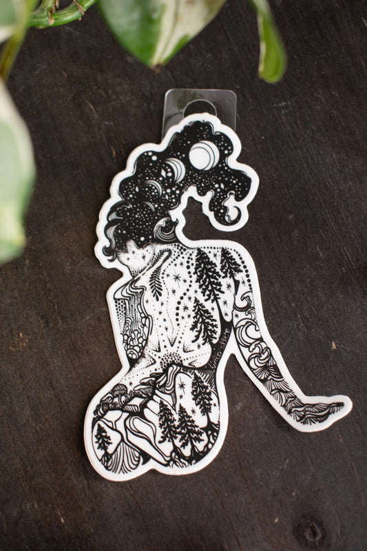 Wild slice woman