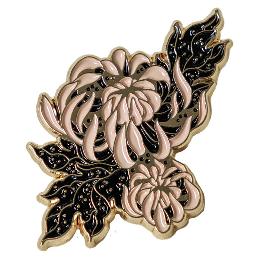 Ectogasm | Chrysanthemum Flower Pin