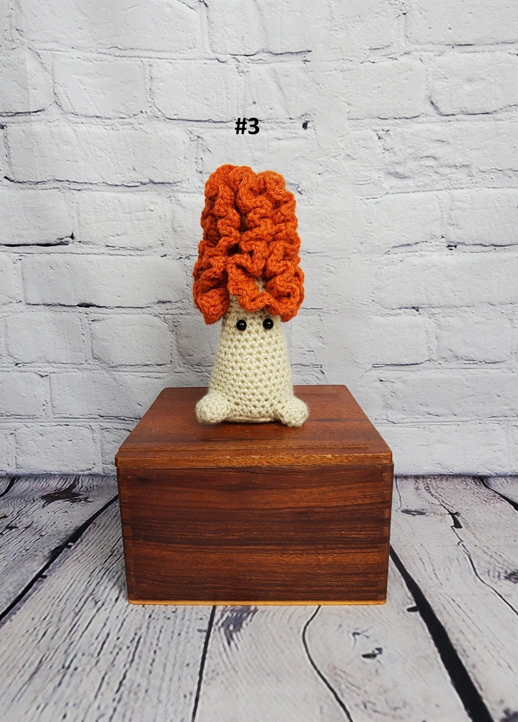 Aldous The Crocheted Mushroom