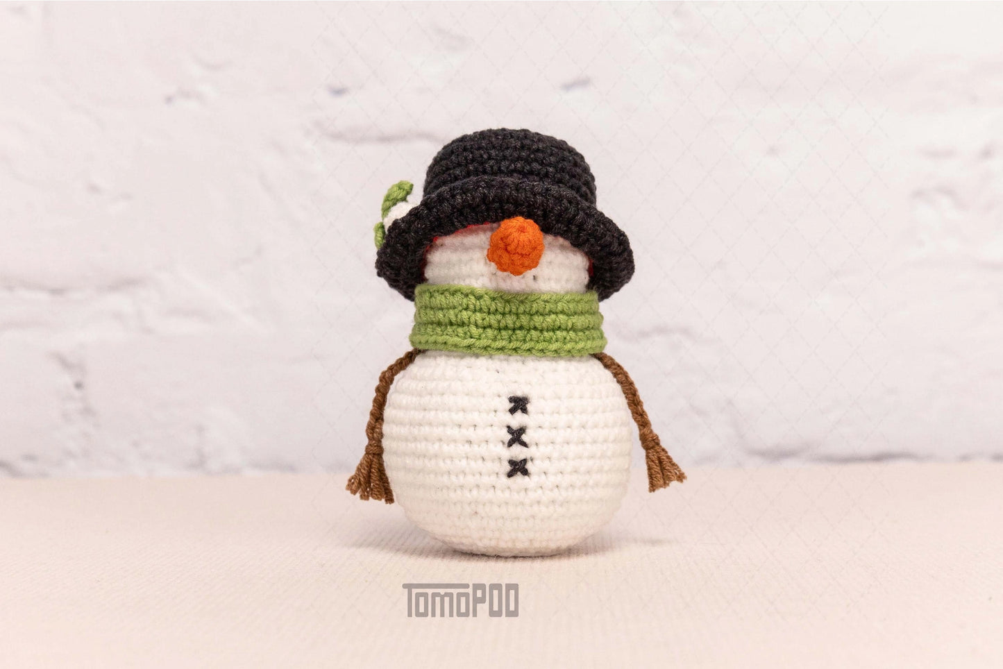 Crocheted Snowman