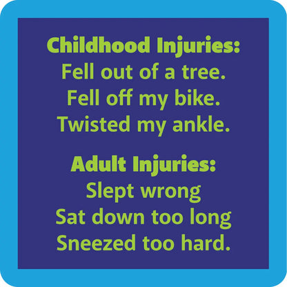 Childhood Injuries Coaster