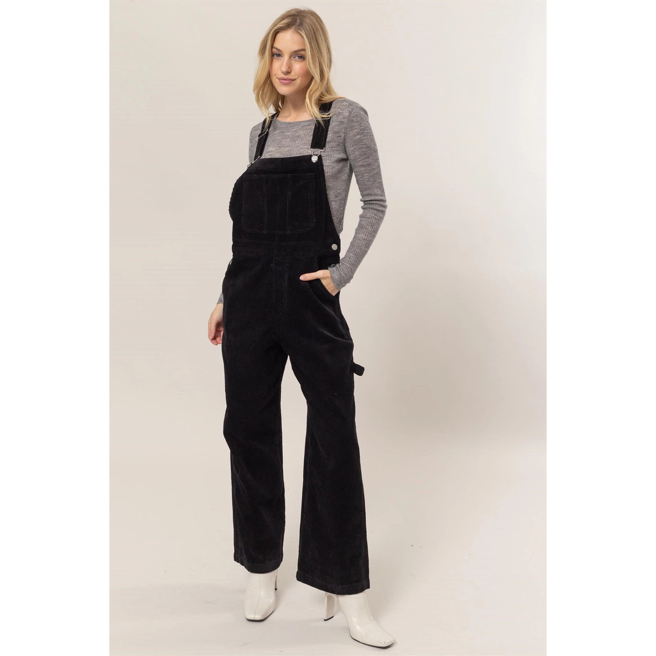 The Fall Flared Overalls