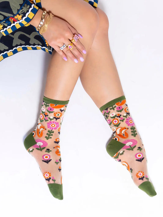 Feeling Foxy Socks