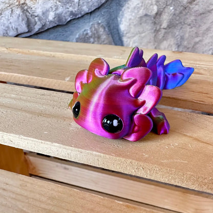 Axolotl Keychain