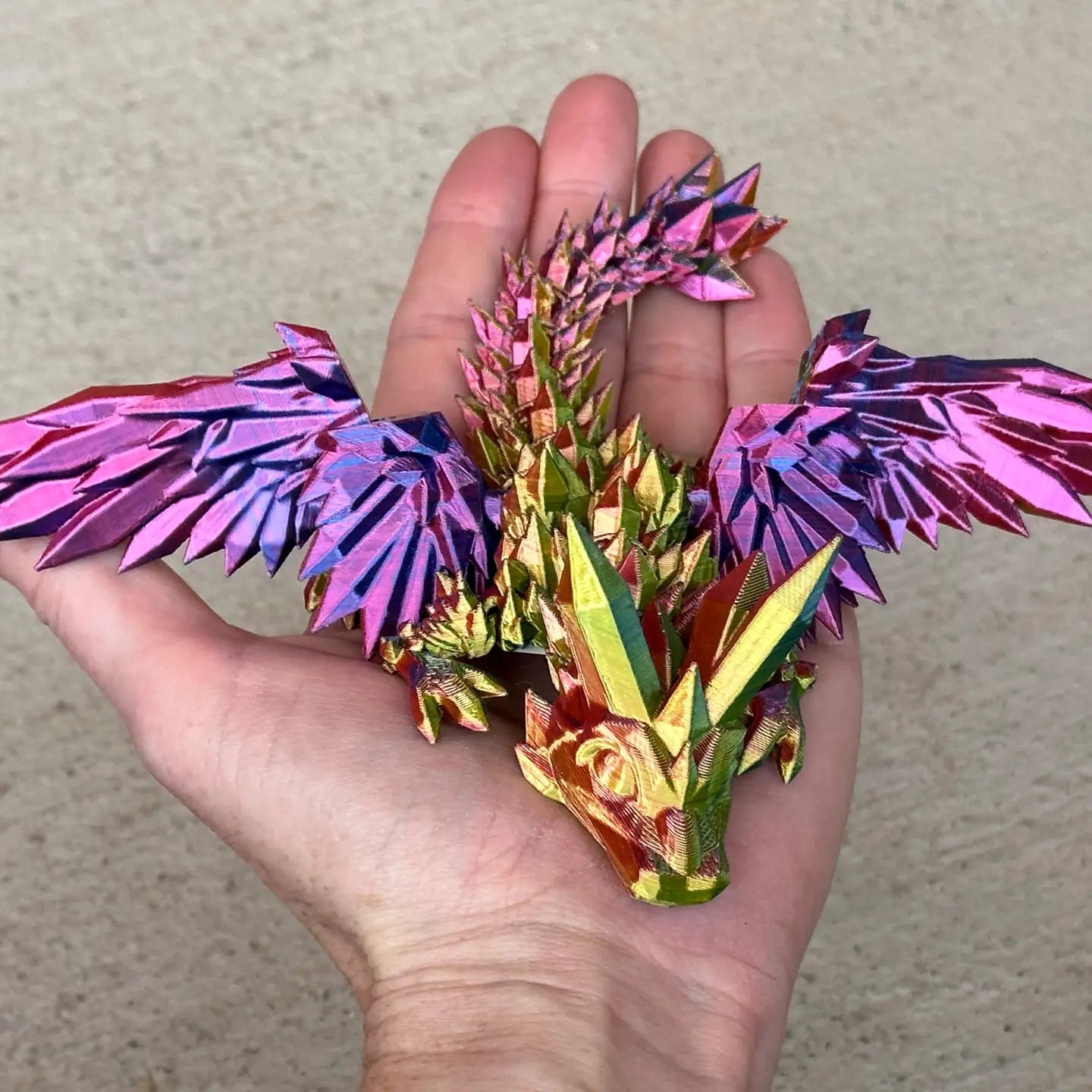 Crystal Winged Dragon