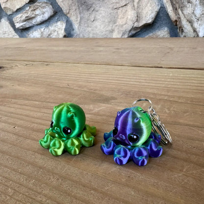 Baby Octopus Keychain