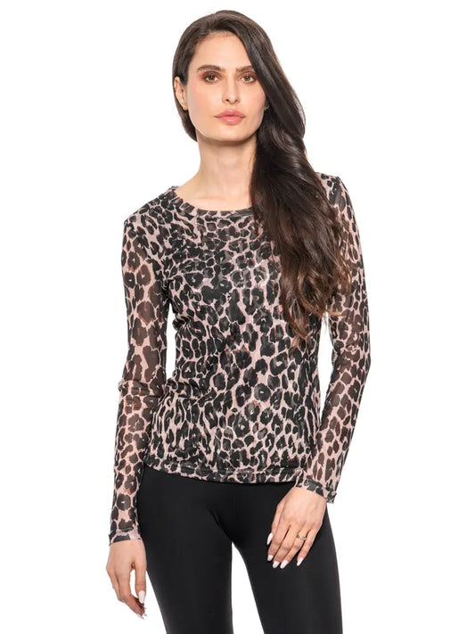 Jungle Cat Mesh Longsleeve