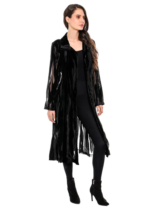 Vamp Nights Sheer Duster