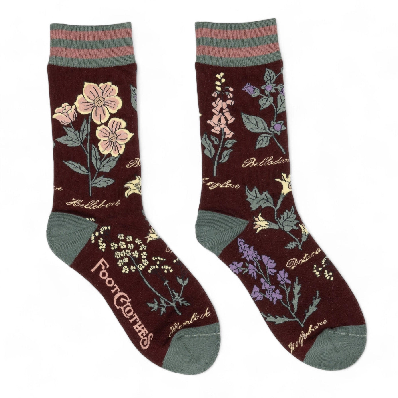 Baneful Botany Socks
