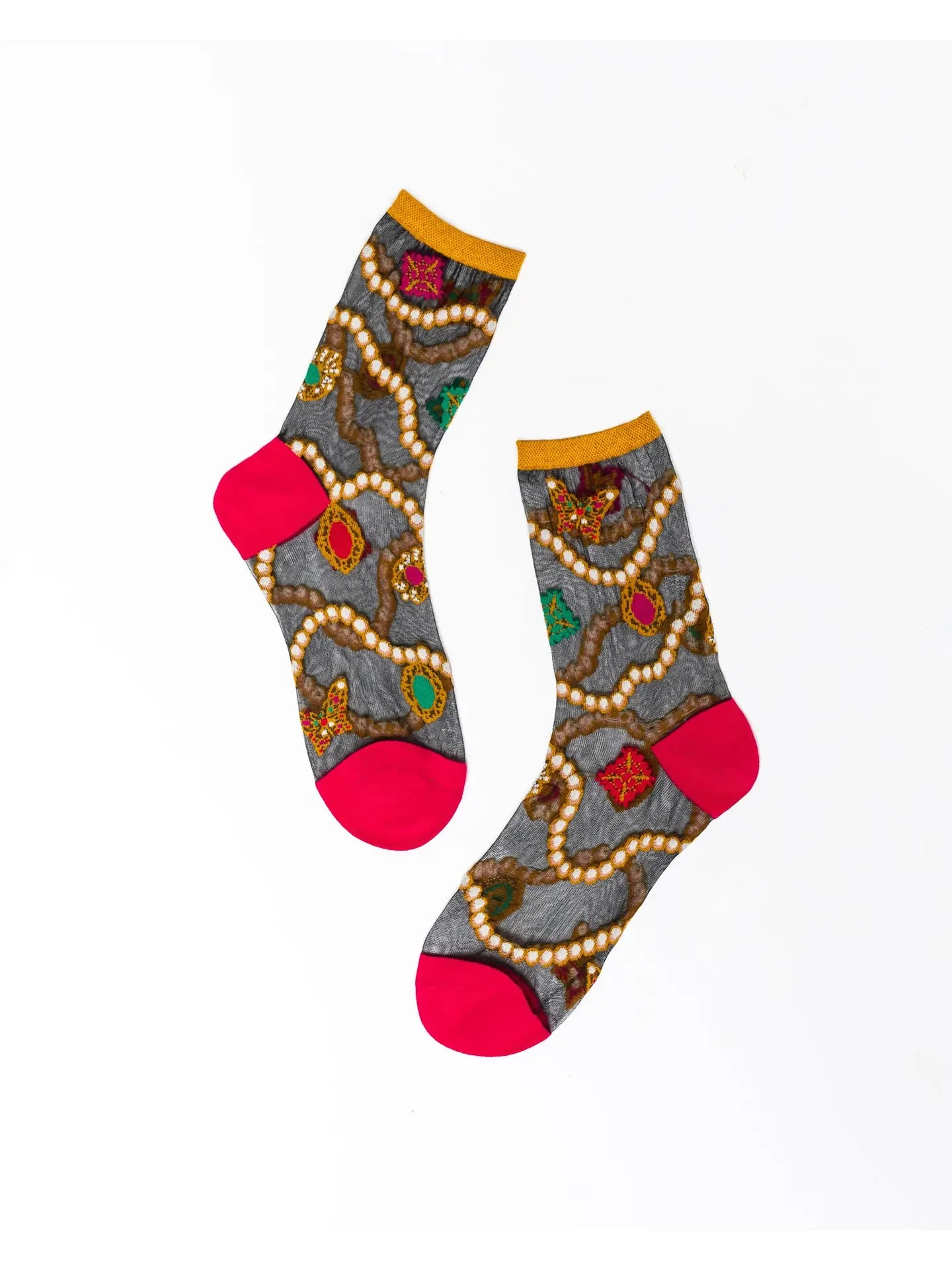 Pearls And Jewels Socks