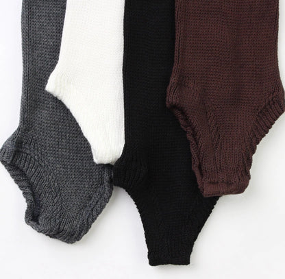 Knitted Leg Warmer Boot Socks