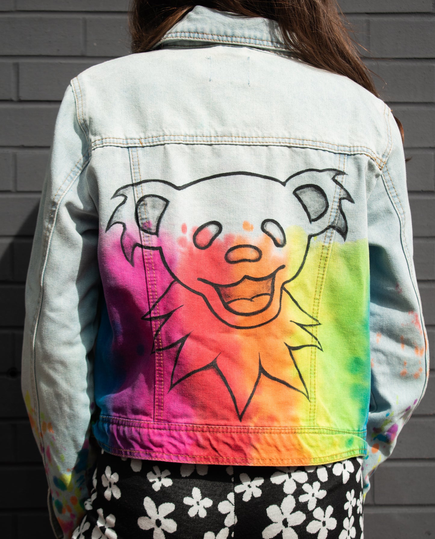 Moon Rabbit Rainbow Jacket - Large