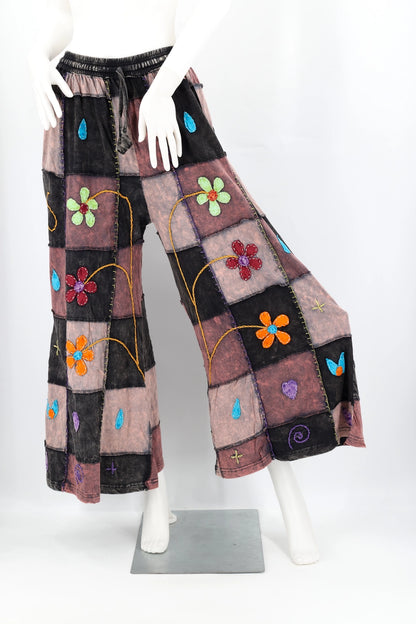 Handmade Harem Embroidered Trousers