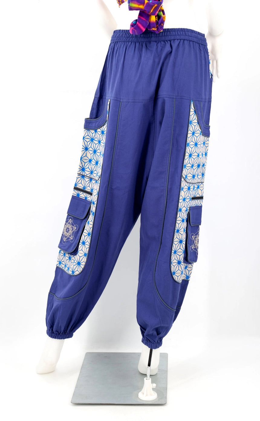 Metatrons Cube Harem Pants