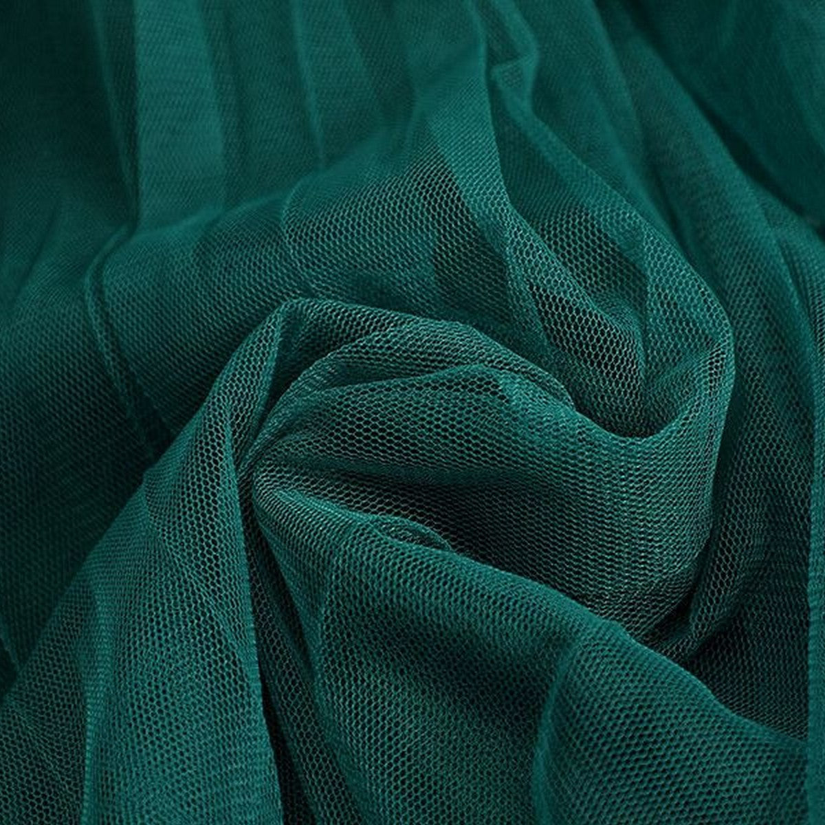 Beaded Mesh Pleated Skirt