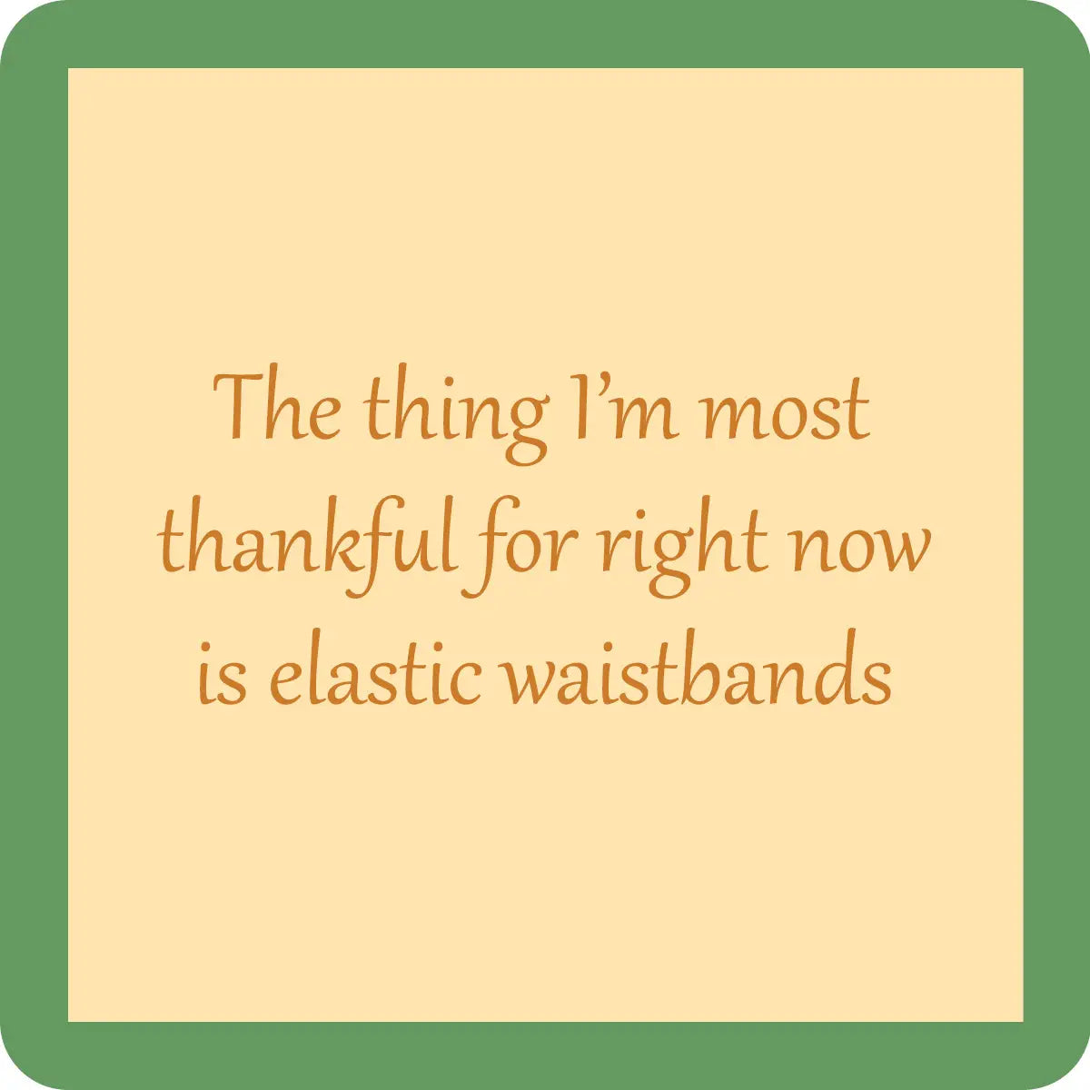 Waistband Coaster