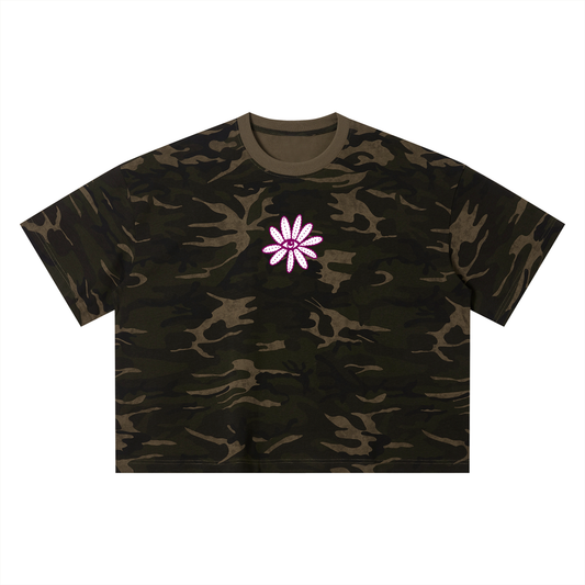 Fleur Eyes Boxy Tee