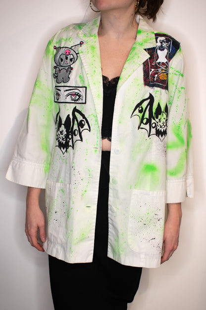 Im Not Dead Lab Coat | Medium