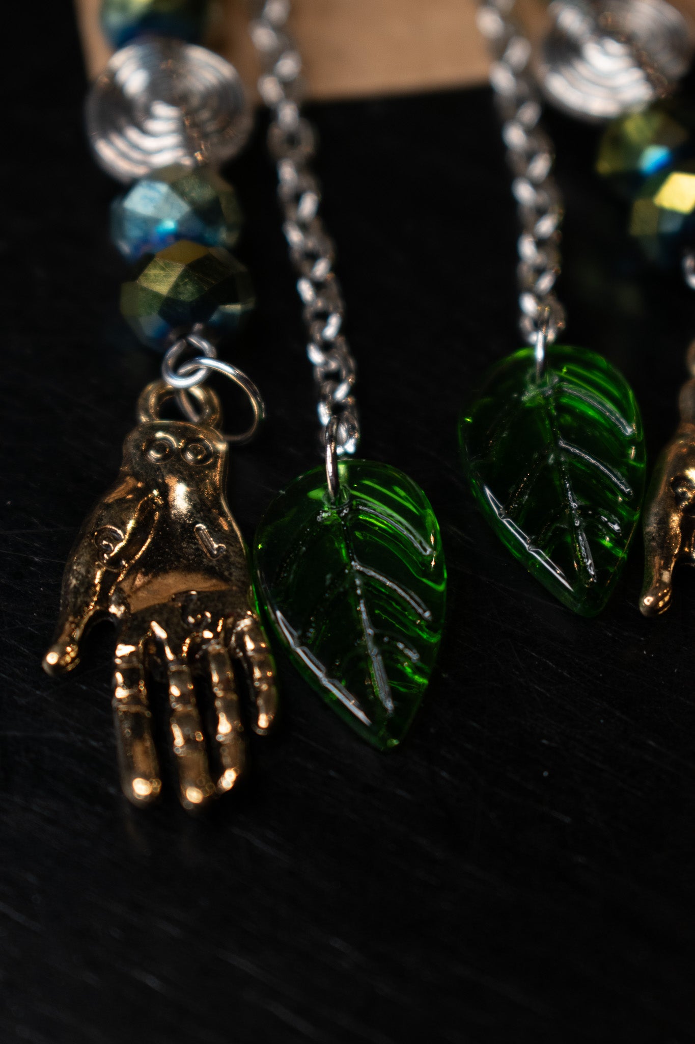 Numbers In The Hands Dangle Earrings