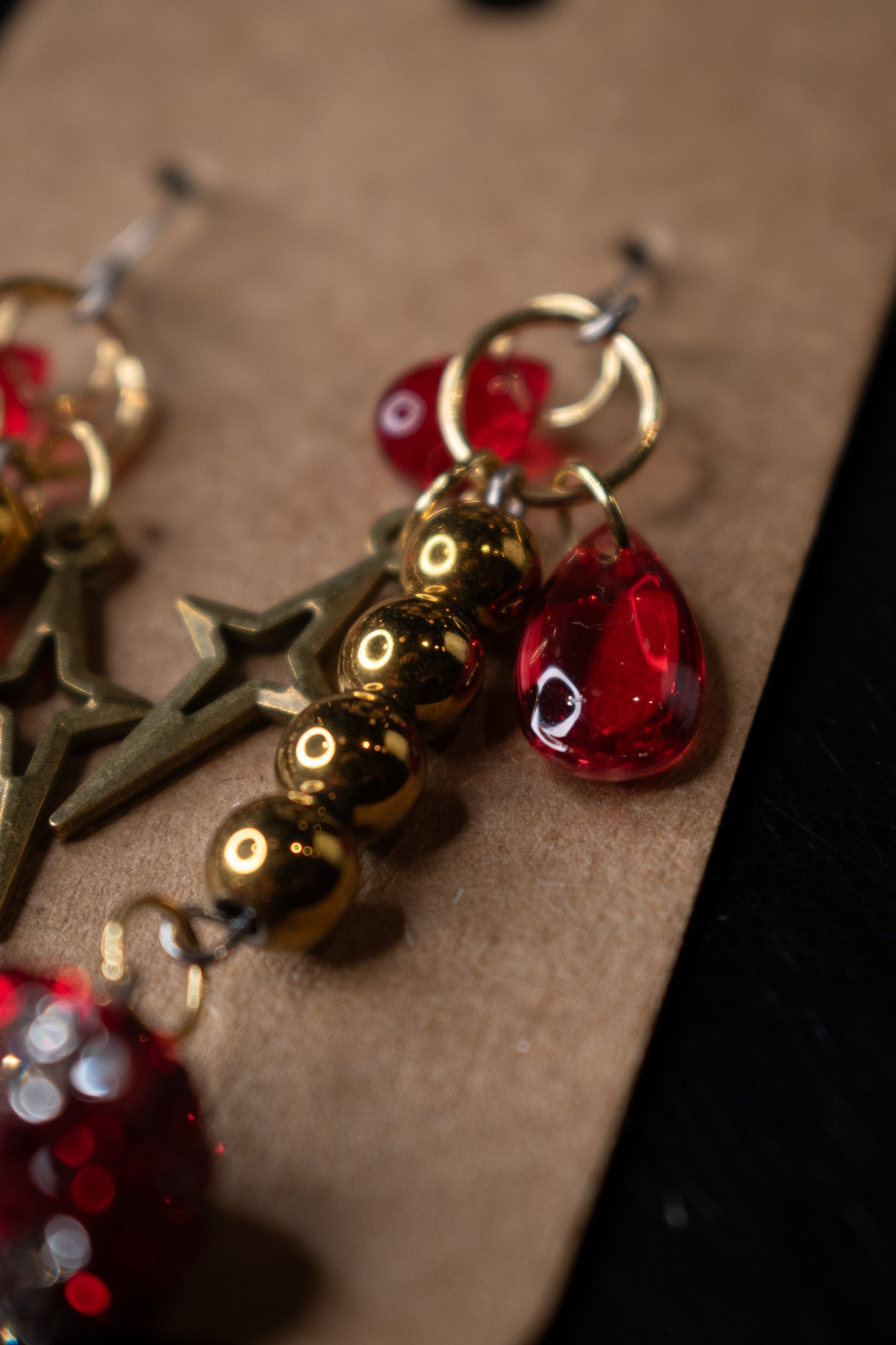 Mystic Mushroom Dangle Earrings